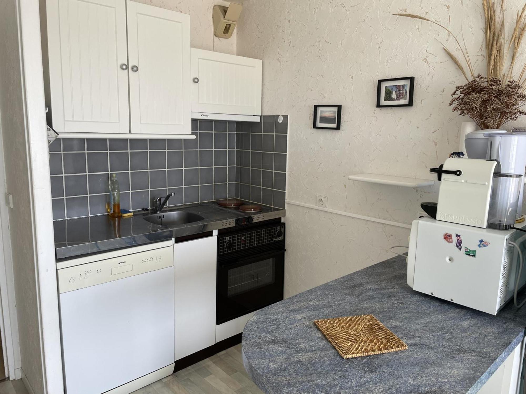 Fort-Mahon-Plage: Studio Balcon, Equipements Complets, Parking Prive - Fr-1-482-12 Bagian luar foto